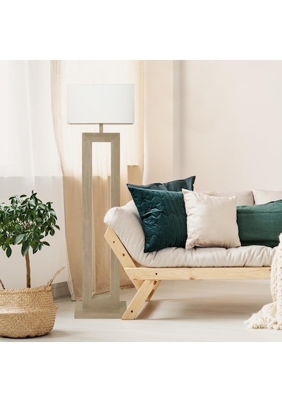 Dikdörtgen Tavan Lambası Ve Masa Lambası Abajur Başlığı / Krem / 30 18 20 Cm Diğer