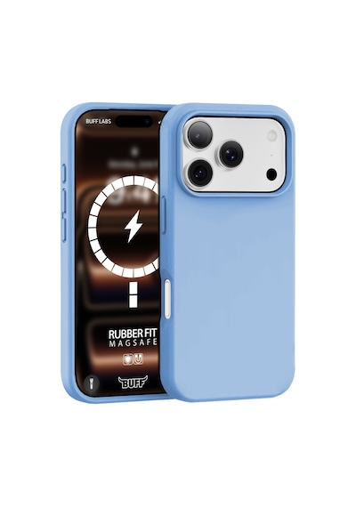 Buff Apple iPhone Uyumlu 18 Pro Max/17 Pro Max Magsafe Rubber Fit Kılıf Blue Mavi
