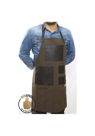 Barista Kuaför Tattooers Mixologist Monapron Leonardo Kkahve Önlü (187345924)