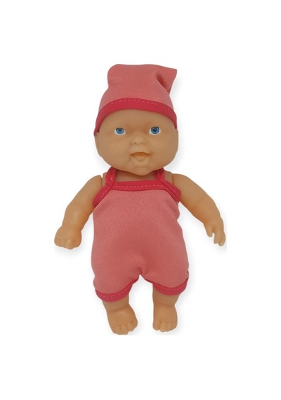 20 Cm Sevimli Et Bebek - Çıkarılabilir Neon Kıyafetli Gerçekçi Oyuncak Bebek - Yavru Ağzı Lisinya Standart