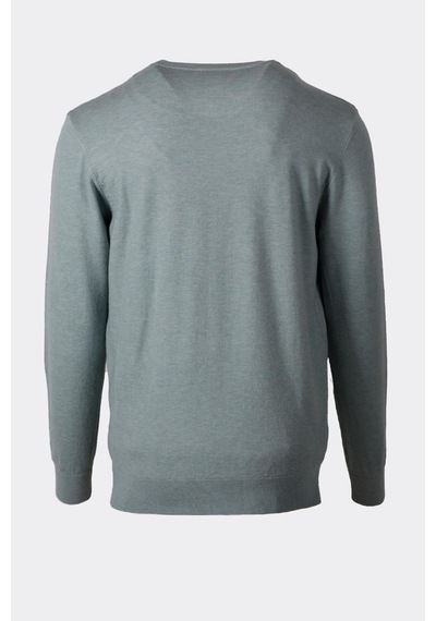 Ncs Jeans Erkek Triko Bisiklet Yaka Mint Yün Görünümlü Tüylenmez 3009 Mint