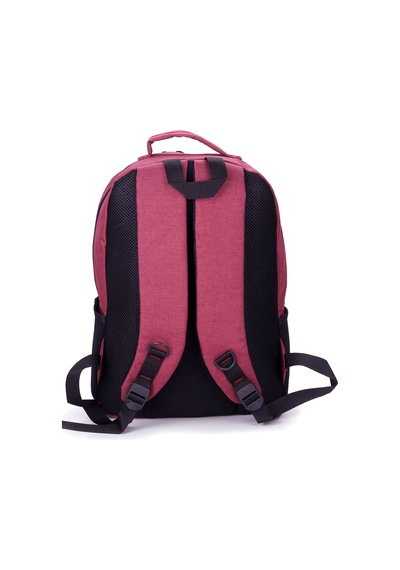Strong Tablet Laptop Bölmeli Günlük Sırt Çantası, Okul Çantası Str02 Bordo Bordo