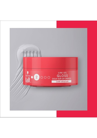 Schwarzkopf Gloss No.2 Parlak Görünüm Sağlayan Saç Şekillendirici Jel Wax 75 Ml