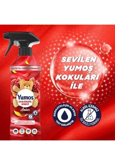 450 Ml Yıkanması Zor Eşyalar İçin Amber Sprey 100'lü Set