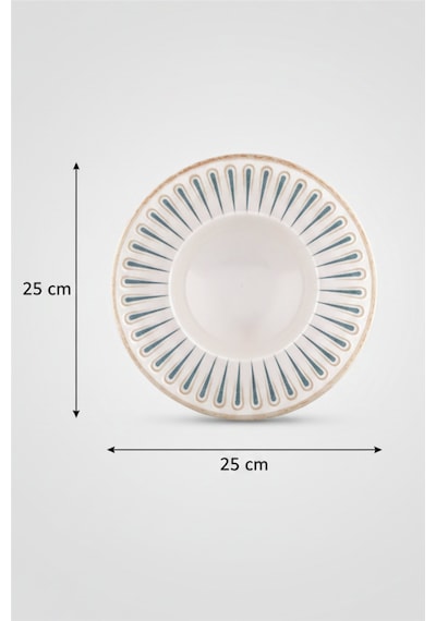 Valencia Makarna Tabak 28cm Dijital Sierra Rinart Krem