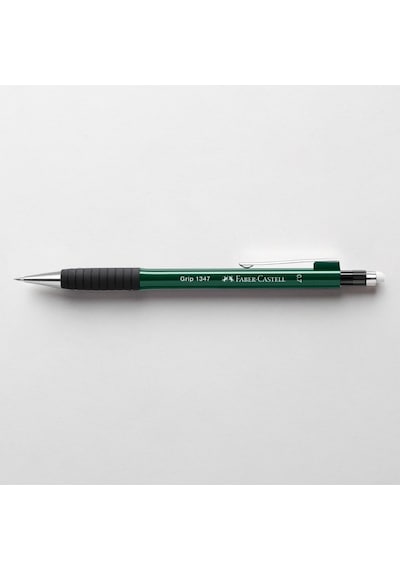 Faber-Castell Grip 1345/47 2022 Versatil Kalem, 0.7, Koyu Yeşil 