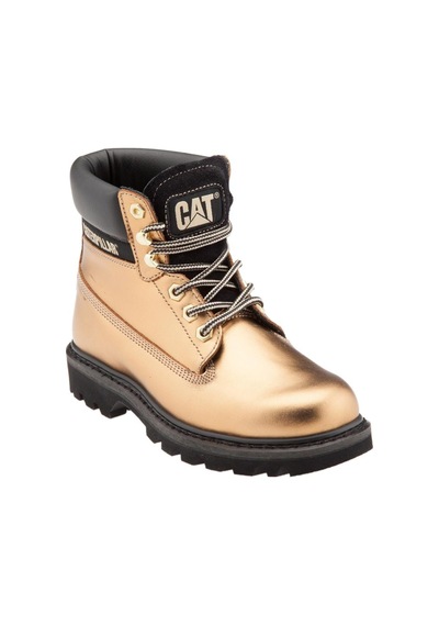 Caterpillar Colorado Bronze Deri Kadın Bot Siyah