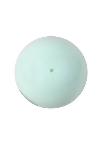 25 cm Mini Pilates Topu Yoga Fitness Egzersiz ve Denge Topu Şişirme Pipeti Dahil Turkuaz