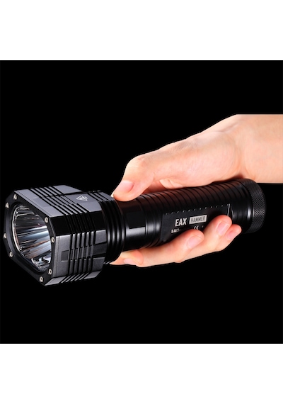 Nitecore Eax 2000 Lumen El Feneri (8xaa) Siyah