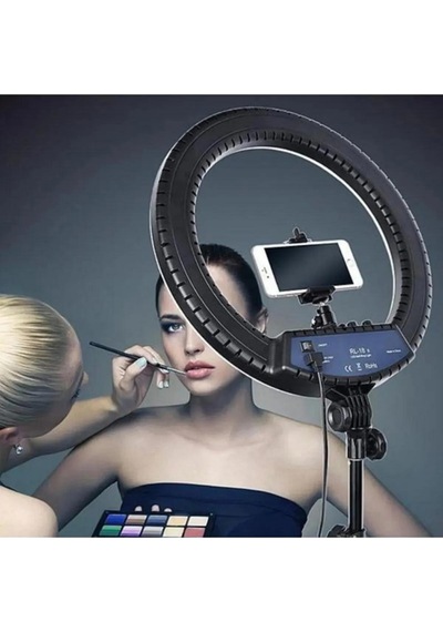 Lamia Ringlight Led Işıkhalkası 14 Inç Profesyonel Influencer Işığı 210 Cm Monopod Laxersunset X-14
