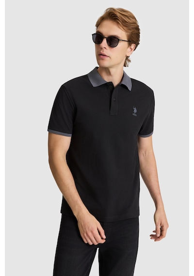 U.S. Polo Assn. U.s. Polo Assn. Erkek Siyah Tişört Basic 50326978-vr046