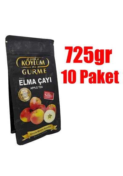 Köylüm Gurme Amasya Doğal Elma Çayı 725gr / 10 Adet