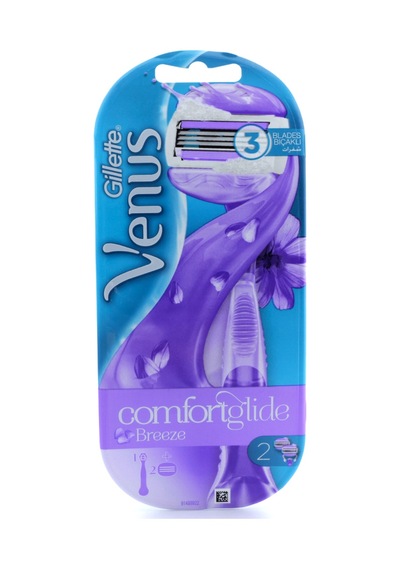 Gillette Kadın Venüs Breeze Makine + 2 Yedek Bıçak