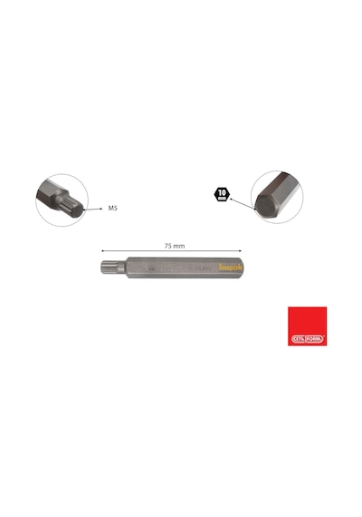 Ceta Form H10 Xzn M5 X 75 Mm Uzun Tip Bits Uç Cb/3105g