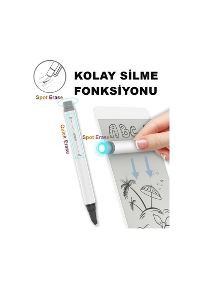 Manyetik Mini Sihirli Yazı Tahtası 5,5" - 14 Cm Diğer
