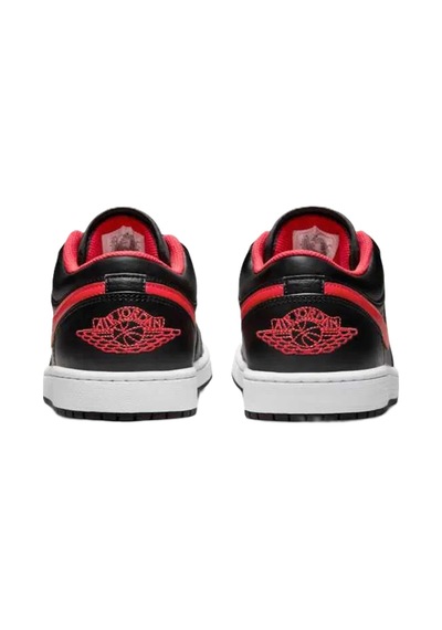 Nike Air Jordan 1 Low Leather Sneaker Hakiki Deri Unisex Günlük Spor Ayakkabı Siyah Siyah