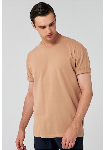 D's Damat Ds Damat Comfort Bej %100 Pamuk T-shirt 6HC14ORT02006 Bej