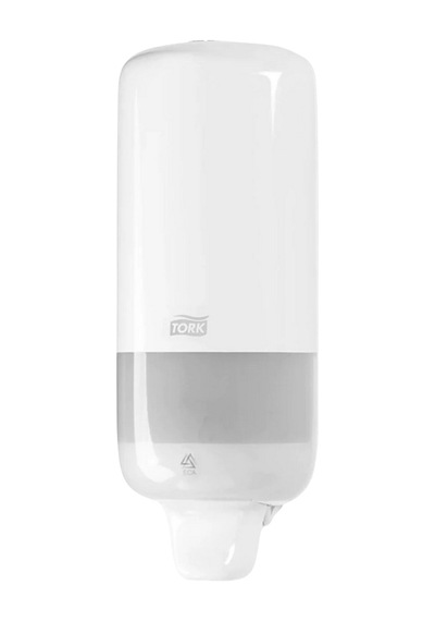 1 Ad. Tork Sıvı Sabun Dispenseri Beyaz 560000 + 1 Litre Tork Sıvı Sabun Premium Hediyeli