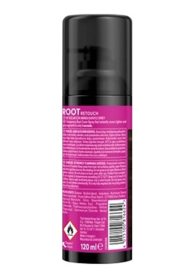 Sprey Boya Siyah 120ml, Kök Retouch İçin Pratik Çözüm