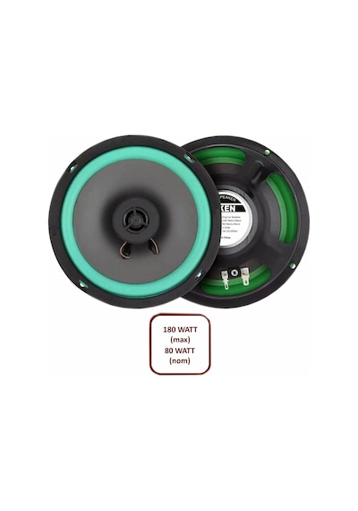 Niken Araç Hoparlörü Kolon 16cm 6,5inc 180watt Niken 2adet
