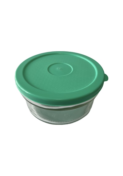 Paşabahçe Hillcap Silikon Kapaklı Cam Saklama Kabı 4lü Kahvaltılık