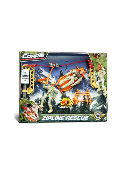 Lb Zipline Rescue Asker Oyun Seti Çok Renkli