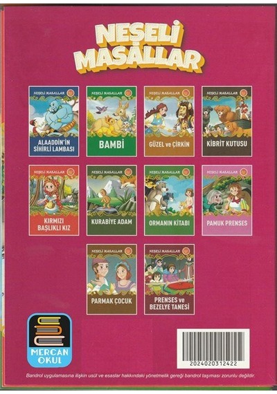 1. Sınıf Okuma Seti Neşeli Masallar 10 Kitap + Soru Kitapçığı ...