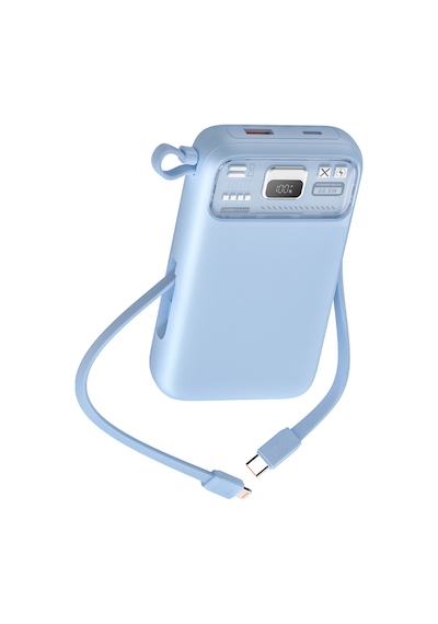Nt-pw34 20w + 15w Pd 15w 10000 Mah Taşınabilir Powerbank Mavi