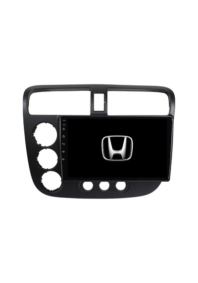 Honda V-tech2 Araç Multimedya Android Ekran Carplay Navigasyon Double Teyp 4+64 9" 01-06 Black Cadence