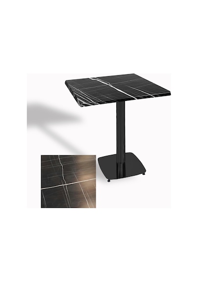 Tokyo Kare Masa Esb 60x60 Cm - Werzalit, Wermodin Ve Allzalit Tabla - Palazzo Çok Renkli Tokyo Kare Masa Esb 60x60 Cm - Werzalit, Wermodin Ve Allzalit Tabla - Palazzo Çok Renkli
