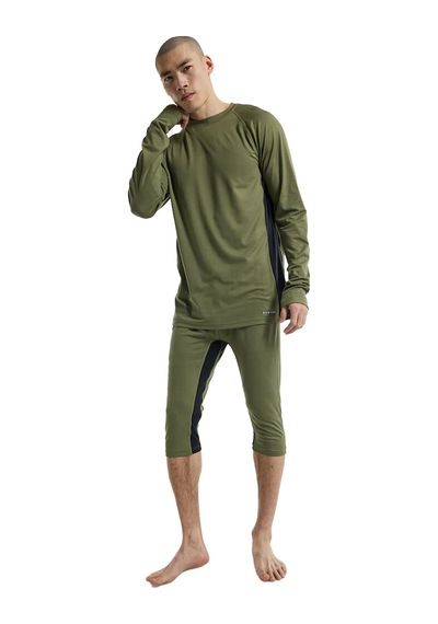 Burton Burton X Cre Eck Erkek Yeşil İçlik Üst Moss Haki
