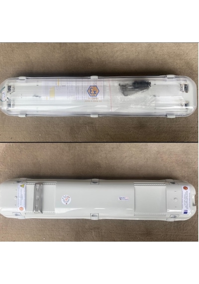 Exproof Etanj Led Aydınlatma Armatür 1X36W Troyex Beyaz