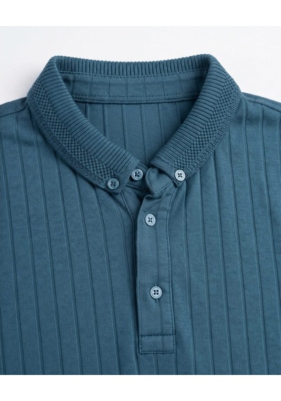 Özeniş Erkek Polo Yaka Slim Fit Çizgili Desen Kaşkorse T-shirt Nefti Yeşili Özeniş Erkek Polo Yaka Slim Fit Çizgili Desen Kaşkorse T-shirt Nefti Yeşili