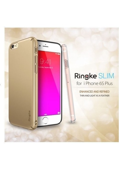 Ringke Slim Apple Uyumlu iPhone 6s Plus/ 6 Plus İle Kılıf Rose Gold