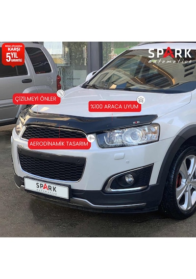 Chevrolet Captiva 2012-2019 Uyumlu Kaput Rüzgarlığı 3mm