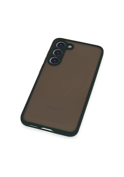 Newface - 77 - Samsung Galaxy S23 Plus Kılıf Montreal Silikon Kapak - Edntrend - - Yeşil