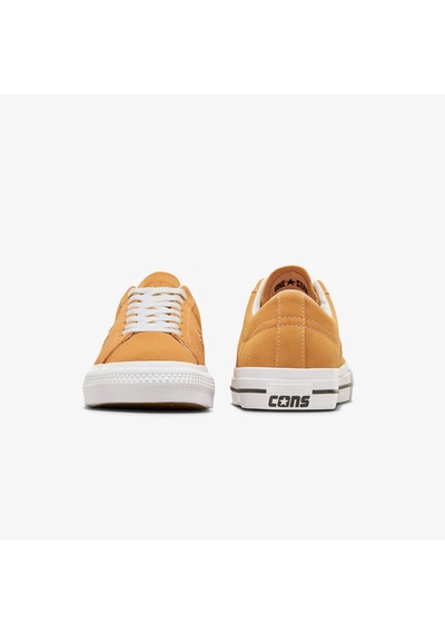 Converse One Star Pro Unisex Sarı Süet Deri Sneaker