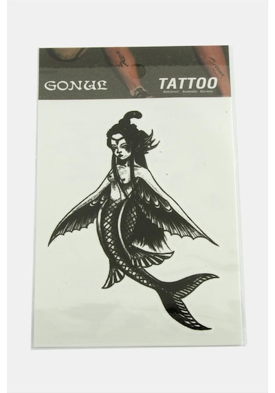 Deniz - 715 - Kızı Tattoo - Glblseme - Dövme Sticker-beyaz