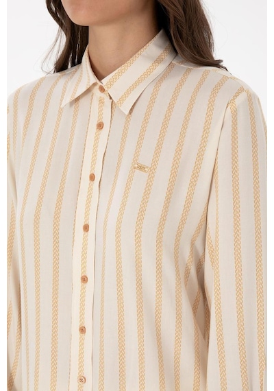 U.s. Polo Assn. Kadın Dokuma Gomlek G082gl004-000-2239969 İnci