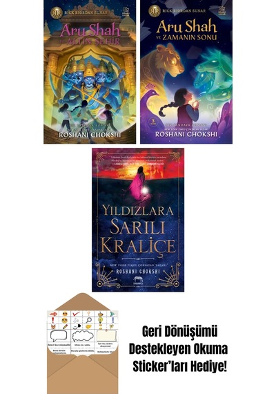 Aru Shah Ve Altın Şehir + Aru Shah Ve Zamanın Sonu + Yıldızlara Sarılı Kraliçe