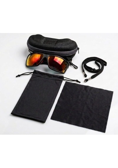 Fubelo Red Revo Polarize Uv400 Güneş Gözlüğü Siyah