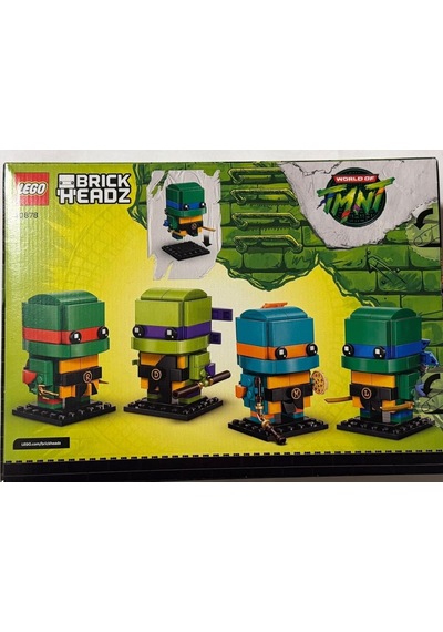 Lego 40878 Brıckheadz Teenage Mutant Nınja Turtles Fıgures
