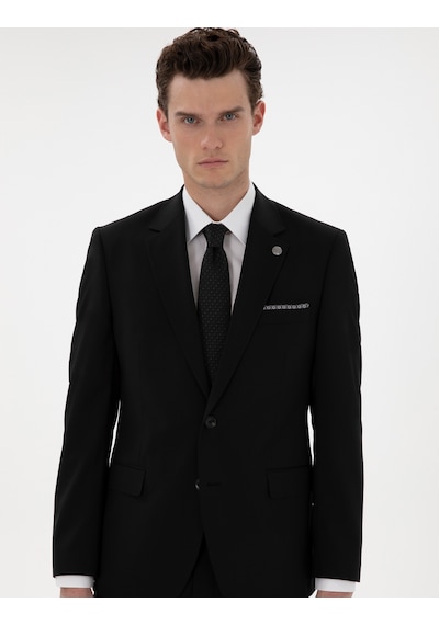 Pierre Cardin Erkek Siyah Takım Elbise 50305448-vr046 Siyah