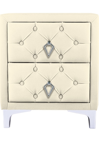 Ruby 2 Çekmeceli Komodin-silver Model Kapitoneli Yatak Odası Iki Çekmeceli Komodin&şifonyer Modeli Beyaz Ruby 2 Çekmeceli Komodin-silver Model Kapitoneli Yatak Odası Iki Çekmeceli Komodin&şifonyer Modeli Beyaz
