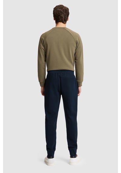 U.S. Polo Assn. Erkek Lacivert Slim Fit Paçası Lastikli Eşofman Altı 50329444-vr033