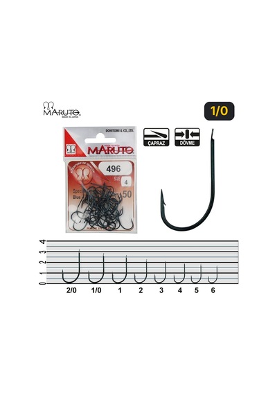 Maruto 496 Mavi İğne 1/0