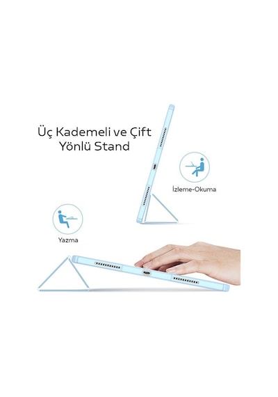 Dux Ducis Apple Uyumlu iPad Pro 11 (2018,2020,2021) Kılıf Kalem Bölmeli Toby (517956321)