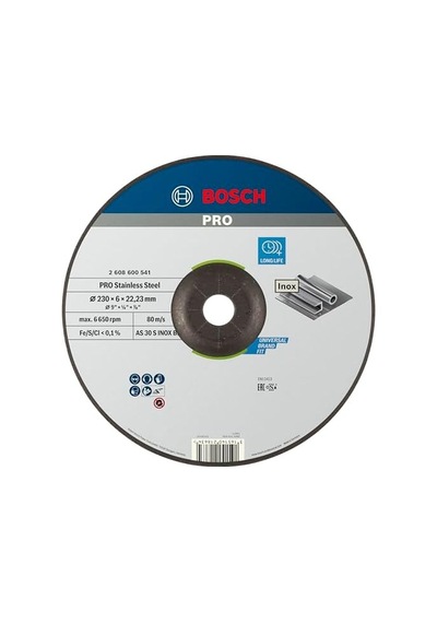 Professional 2608600541 Schleifzubehör Schruppsch.230 X 6 Mm F.ıno X