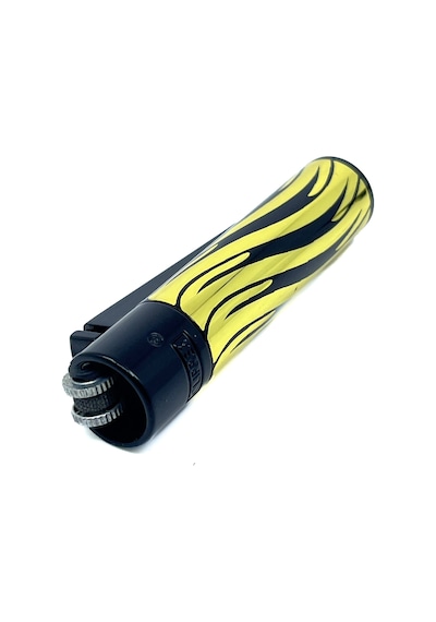 Clipper Metal Özel Elegant Serisi Çakmak - Gilded Flow Siyah