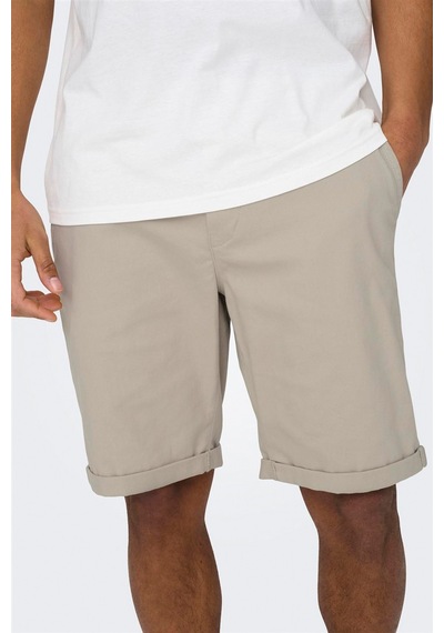 Only & Sons Onspeter Lıfe Regular 0013 Shorts Noos Erkek Bej Şort - 22027905 Bej
